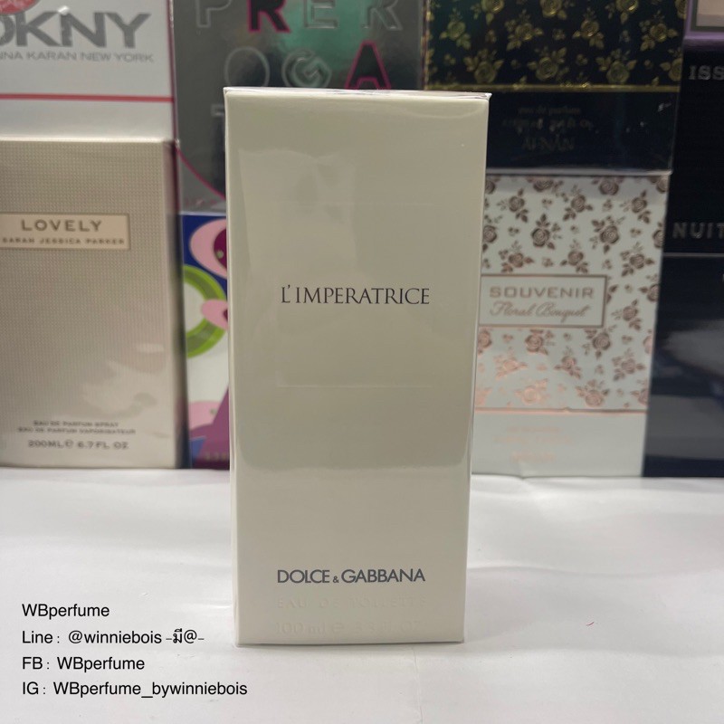 น้ำหอมแท้100% DOLCE&GABBANA D&G 3 L’Imperatrice EDT 100ml new package ราคา ถูกที่สุด ดีลบีเคเค แกลเลอรีภาพที่ 6