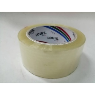 Louis Tape เทปใส OPP 48 มม.กว้าง2นี้ว (48 มิล) ยาว 100หลา ตราLOUIS (หลุยส์) รุ่น LOUIS ECO