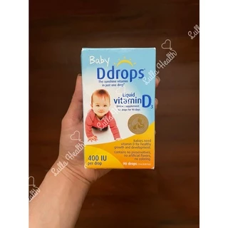🔥พร้อมส่งจากไทย🔥 Baby Ddrops® 400 IU - Liquid Vitamin D3 อาหารเสริม วิตามินดี สำหรับเด็กทารก