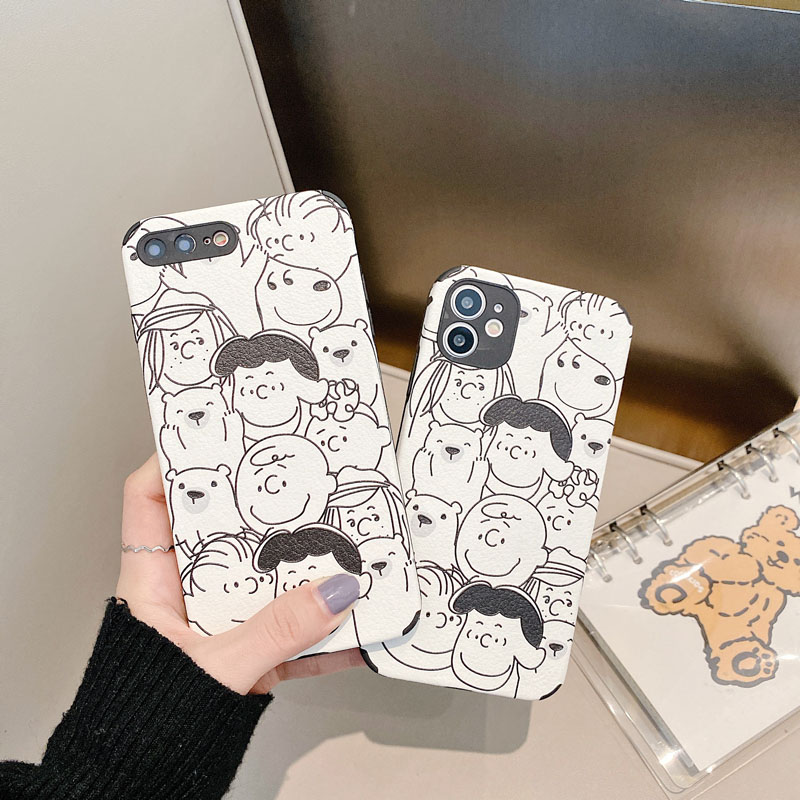 GXR Iphone 12 Pro Max 11pro Max X XS XR XS max 6 6S 7 8plus SE 2020 Loverly Charlie Anti-fall Soft Case Cover #8