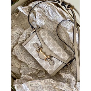 New!! Gucci Horsebit 1955 Phone Bag with Strap ‼️ก่อนกดสั่งรบกวนทักมาเช็คสต๊อคก่อนนะครับ‼️