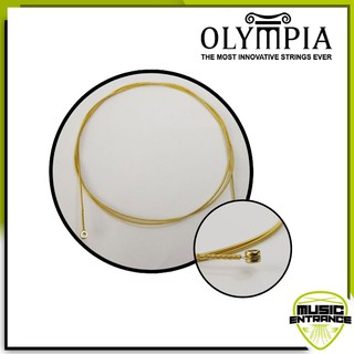 Olympia สายกีต้าร์ปลีก เปลือย โปร่ง 80/20 Bronze เบอร์ 42