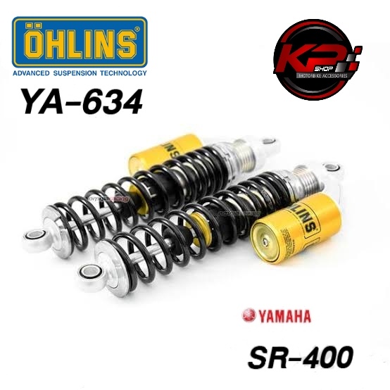 โช๊คหลัง OHLINS YA 634 FOR YAMAHA SR400 (OHLINS รับประกัน 2 ปี)