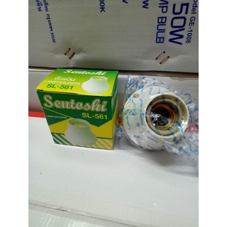 Sentoshi ขั้วแป้น เกลียว ขั้วE27 ใหญ่ ขั้วกระเปื้อง SL-561