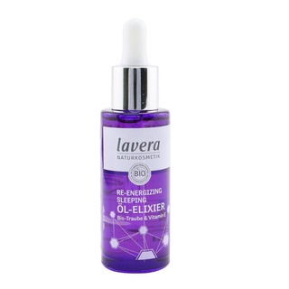 Lavera - Re-Energizing Sleeping Oil Elixir - พร้อม Organic Gr