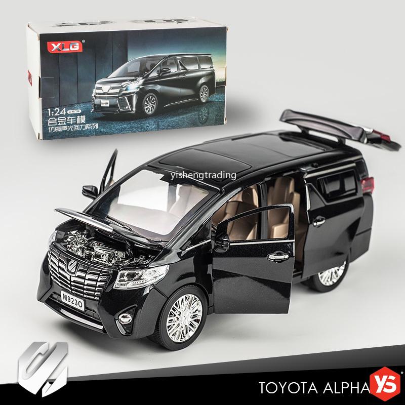 โมเดลรถ TOYOTA ALPHARD MPV 1:24