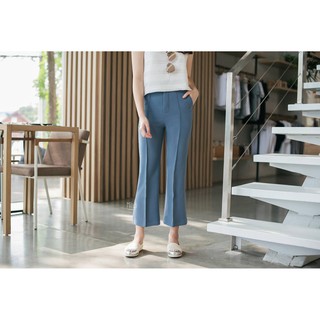 Cropped Pants Miladi กางเกงผ้ายืด