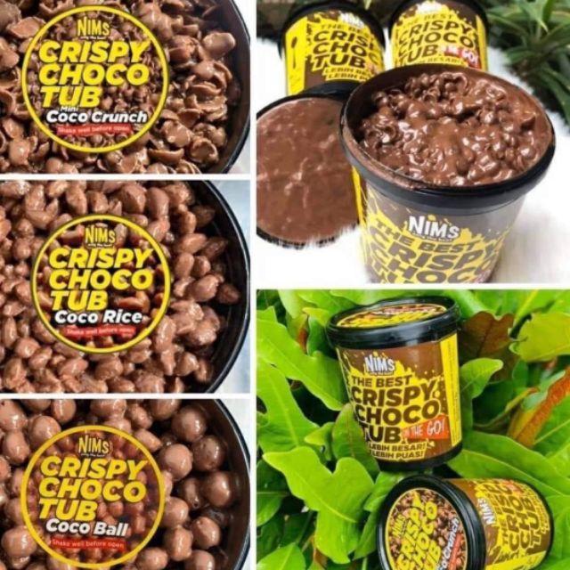 🔥แนะนำ🔥Crispy​ Choco​ Tub​🍫ช็อกโกแลต​แท้