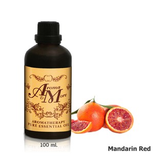 Aroma&amp;More  Mandarin Red Essential Oil 100% น้ำมันหอมระเหยแมนดาริน เรด 100% South Africa 100ML