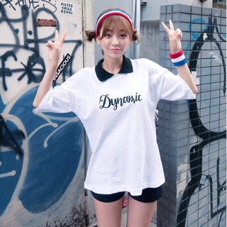 เสื้อทรง OverSize (มีปก) สไตล์ chuu