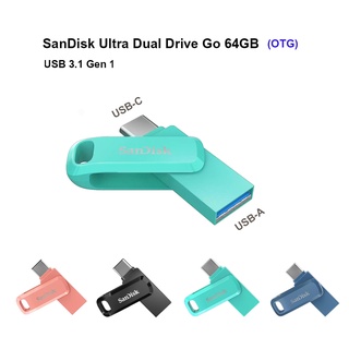 Sandisk Ultra Dual Drive GO USB-C 64GB