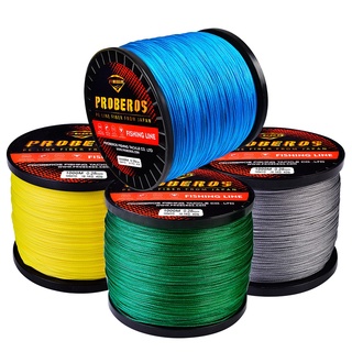 Proberos 300M 4 strands PE สายการประมงถักที่แข็งแกร่งสายถัก Tali pancing เส้นผ่าศูนย์กลางขนาดเล็กศูนย์ extensi