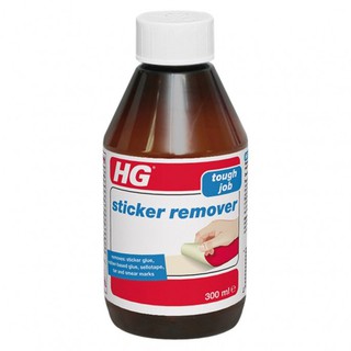 น้ำยาขจัดคราบกาวพื้นผิวทั่วไป HG 300 มล.  STICKER REMOVER 300ml HG