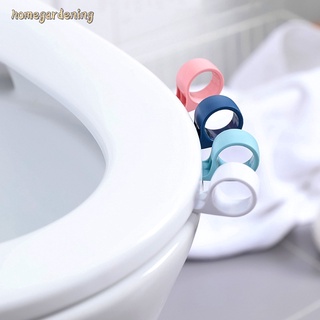 Portable WC Toilet Cover Lifting Device Avoid Touching Lid Handle Bathroom Seat