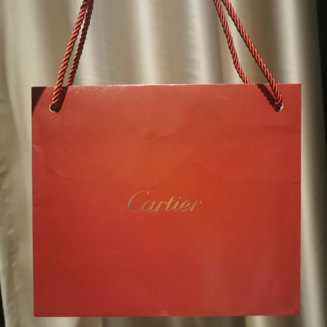 ถุงกระดาษ​ Cartier ของแท้