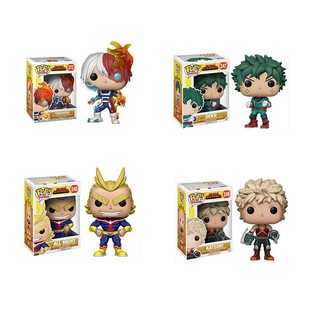 ตุ๊กตาฟิกเกอร์ funko pop (my hero academia) deku all might katsuki todorki ของเล่นสําหรับเด็ก