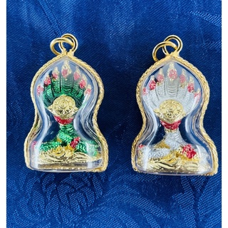 จี้พญานาค (7เศียร) พญานาค นาคี องค์พญานาคศรีสุทโธนาคราช เเถมผ้ายันต์คาถาบูชา