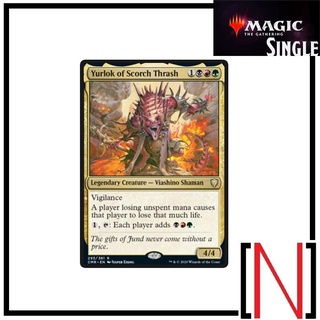 [MTG][Single][CMR] Yurlok of Scorch Thrash ระดับ Rare [ภาษาอังกฤษ]