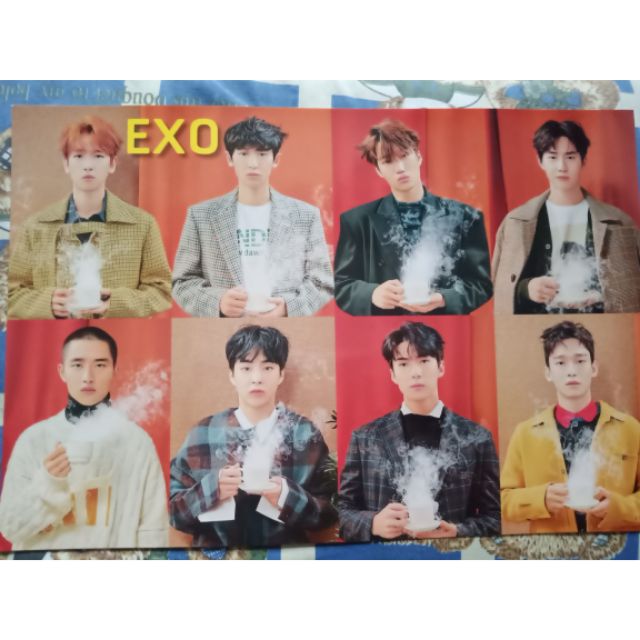 โปสเตอร์ exo , wannaone , blackpink