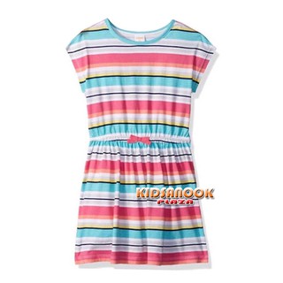 [แท้]GB920 ชุดกระโปรง Gymboree รุ่น Stripe Dress (สำหรับเด็กอายุ 4 ปี) เดรสผ้ายืด เนื้อดี ใส่สบาย