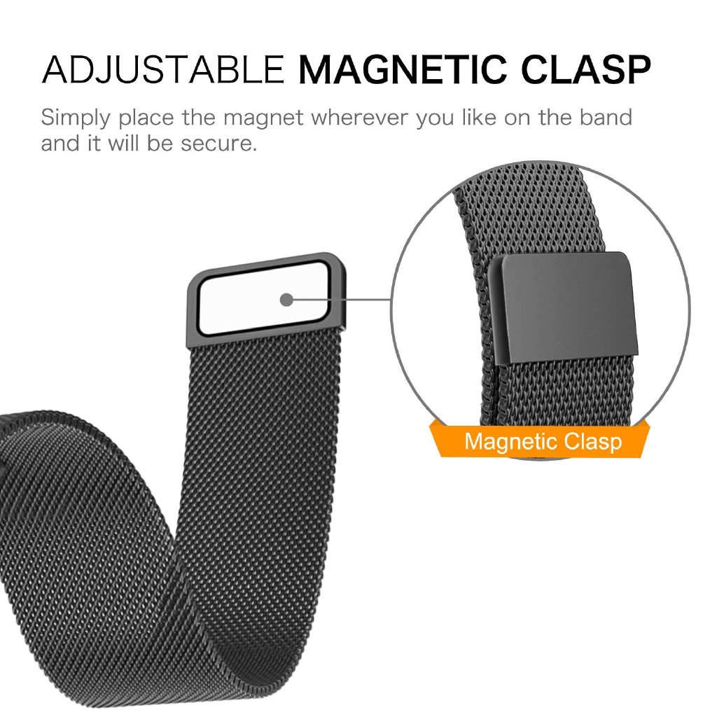 สายคล้องห่วง Milanese Loop สำหรับ Samsung Galaxy นาฬิกา 42 มม 46 มม