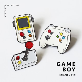 เข็มกลัด Enamel pin : Game boy