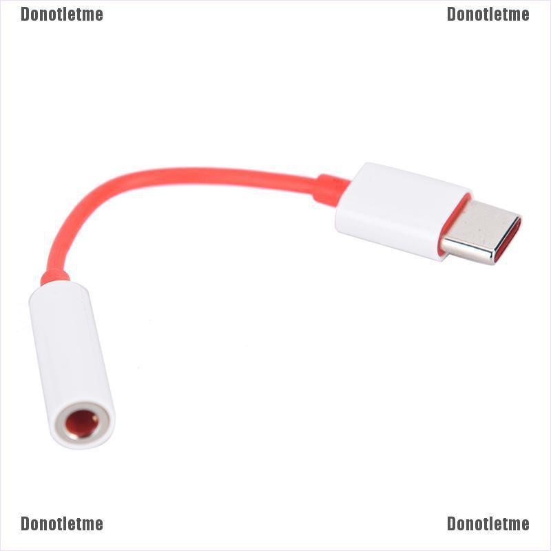 Donotletme อะแดปเตอร์แปลงเสียง สําหรับ Oneplus 6T 7 Pro USB Type C to