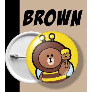 เข็มกลัด BROWN HONEY