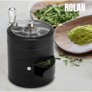 🏠 with Manual &amp; Alloy Grinder Spice Handle Zinc Kitchen Herb Operated Crank