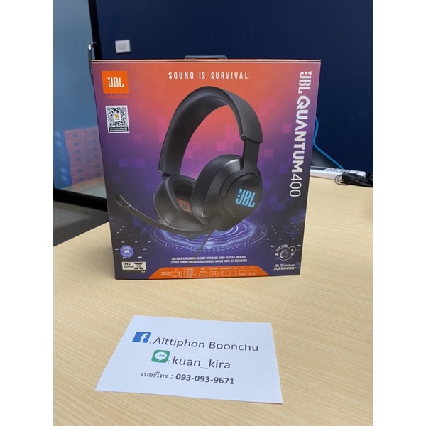 หูฟังเกมมิ่ง JBL Quantum 400 เจบีแอล ไดนามิกเสียงชัดเจน