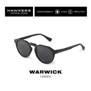 HAWKERS Carbon Black Dark WARWICK Sunglasses for Men and Women, Unisex. UV400 Protection. Official Product designed in Spain W18TR11