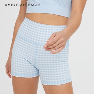 Aerie Gingham Bike Short กางเกง ผู้หญิง ขาสั้น (AAP 070-5435-518)