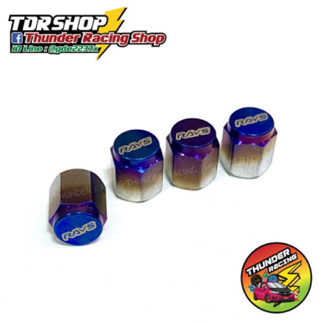 จุ๊บลมไทเท (1ชุด:4ชิ้น) จุกลมยาง จุมลมรถ จุ๊บลมไทเทเนียม จุ๊บลม จุ๊บลมยาง - รูปที่ 2