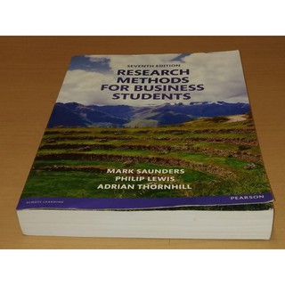 Research Methods for Business Students