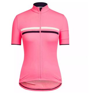 เสื้อปั่นจักรยานแขนสั้น RAPHA สีชมพู (Pre-Order)