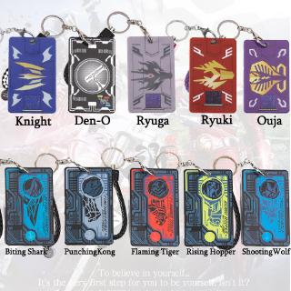 Anime Kamen Rider Zero-One 01 Rising Hopper Cosplay Acrylic Student Card Case Cards Holder Keychain Bags Pendant Gifts