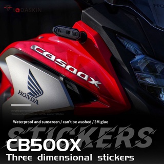 สติกเกอร์ 3D กันน้ํา สําหรับติดตกแต่งรถจักรยานยนต์ Honda CB500X 500X CB500X