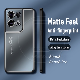 Oppo Reno 8 Reno8 Pro 5G เคสอลูมิเนียมอัลลอยด์ กระจายความร้อน กันกระแทก เคสโทรศัพท์แข็ง