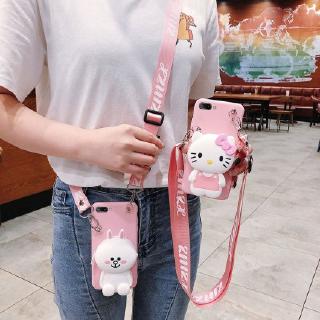 Huawei Y7A Mate20X Nova 4 7 5T 3 3i 2i 7i เคสโทรศัพท์ Nova7 SE Nova4 Nova3 Mate20 Mate10 Mate9 Pro Cartoon Coin Purse 3D KT Rabbit Lucky Cat soft case กรณีป้องกัน