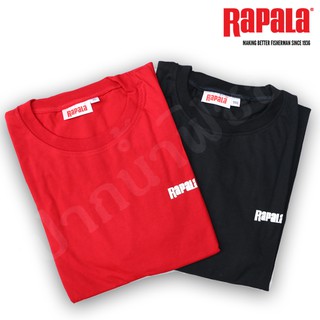 เสื้อยืดนักตกปลา RAPALA สีแดงและสีดำ