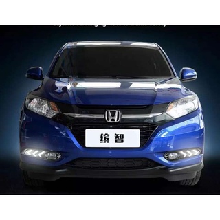 Mastersat HONDA HRV รุ่นปี 2015  ไฟ Led Day light +ไฟเลี้ยว ในกันชนหน้า ตรงรุ่น แทนของเดิม