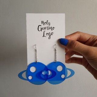 Galaxy earrings