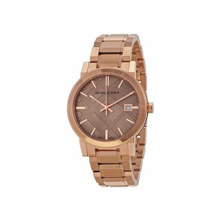 Burberry Womens Watch Rose Gold Stainless Steel Strap BU9034