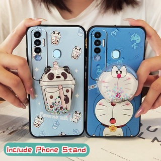 เคสโทรศัพท์มือถือลายกลิตเตอร์เทคโนสําหรับ Tecno Spark 7 Pro/KB8