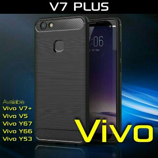 Vivo V7 Plus V5 Plus X9 Y67 Y66 Y53 เคส Rugged Armor Bumper Cover Case พร้อมส่ง