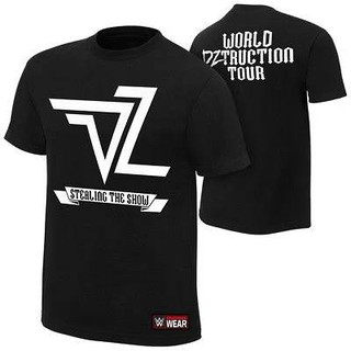 Dolph Ziggler "World Destruction Tour" T-Shirtสามารถปรับแต่งได้