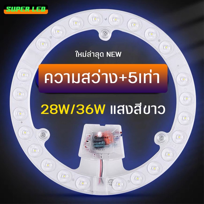 ชุดเปลี่ยนหลอดไฟ โคมเพดาน (โคมซาลาเปา) วัสดุคุณภาพดี ไฟเพดาน แผงแม่เหล็กไฟเพดาน แผงไฟ เปลี่ยนได้3แสง NB-CELL
