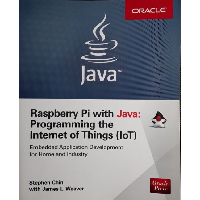 หนังสือ Java,  Raspberry Pi with Java: Programming the Internet of Things(IoT)
