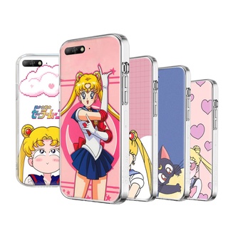 Wi-125 เคสโทรศัพท์มือถือแบบนิ่ม ใส ลายการ์ตูนเซเลอร์มูน สําหรับ VIVO Y22s Y16 Y01 Y02 Y02S V25 V25E X80 Pro