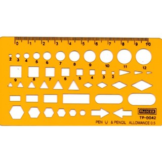 Mastex TP-0042 เทมเพลทรวม